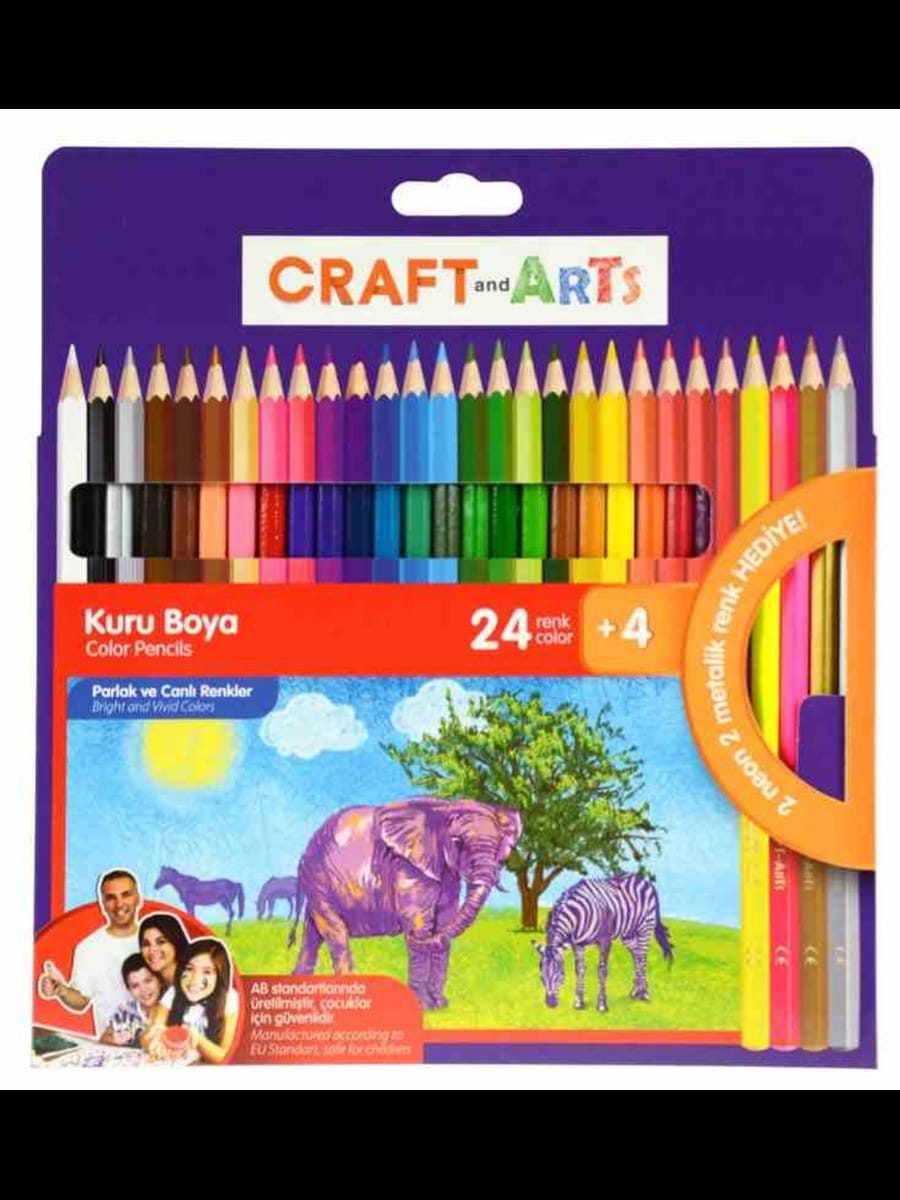 Craft And Arts Jumbo Neon Kuru Boya 6 Renk Fiyati