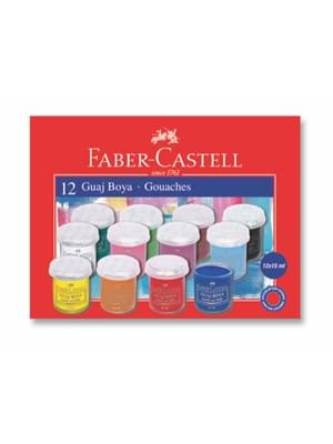 Faber Castell Guaj Boya 12 Li 160401