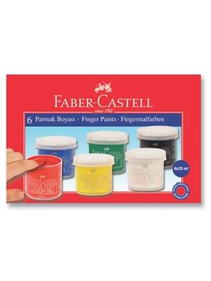 Faber Castell Parmak Boyası 6 Lı 160402