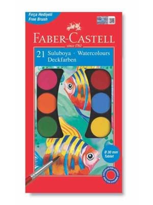Faber Castell Redline Serisi Suluboya 21 Li Büyük Boy 125021