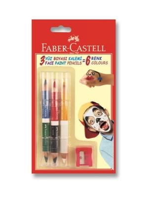 Faber Castell Yüz Boyası Kalemi 6 Lı 210306