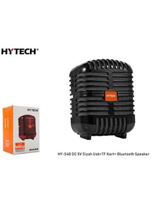 Hytech Hy-s40 Dc 5v Siyah Bluetooth Speaker Usb+tf Hoparlör