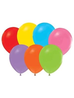 Aka Baskılı Balon 10 Lu
