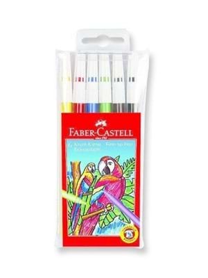 Faber Castell Keçeli Kalem (marker) 6 Lı